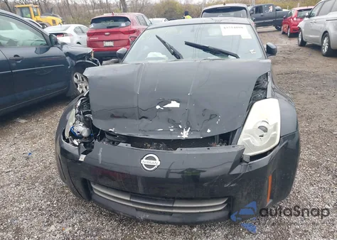 2006 Nissan 350Z Grand Touring из США, поврежденный, VIN JN1AZ34E36M351748